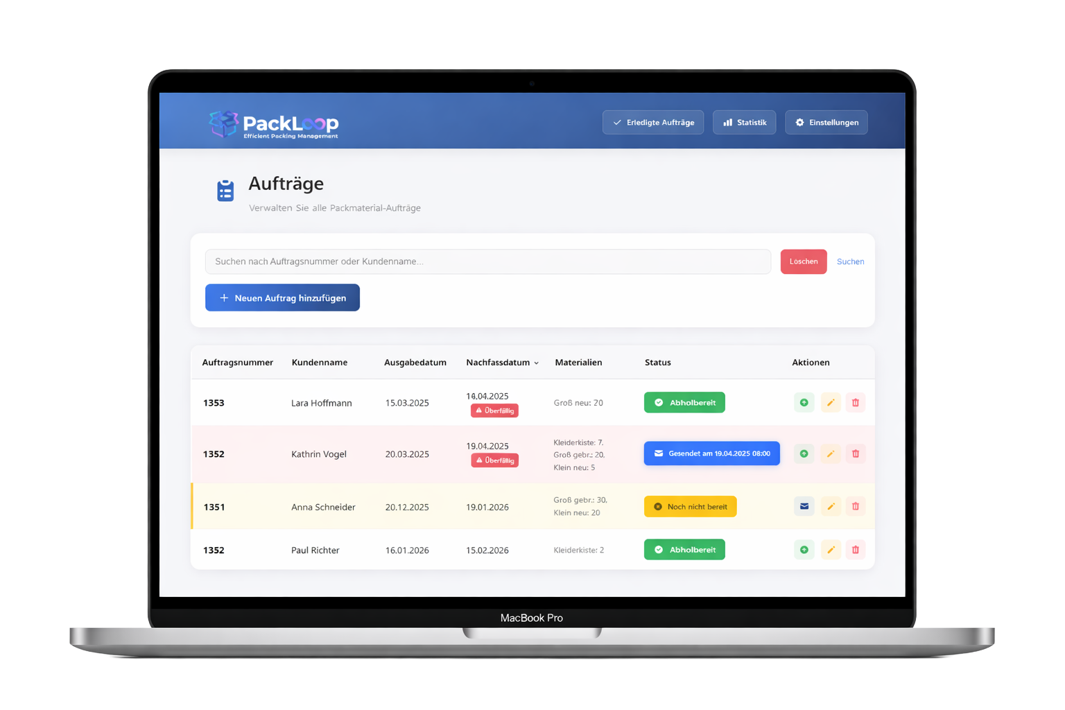 Dashboard Mockup